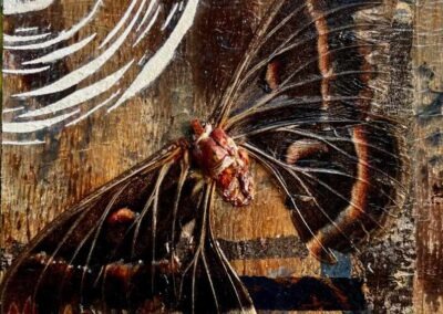 Image of Stephanie Katrina's Moon Spirit 2. Mixed media.